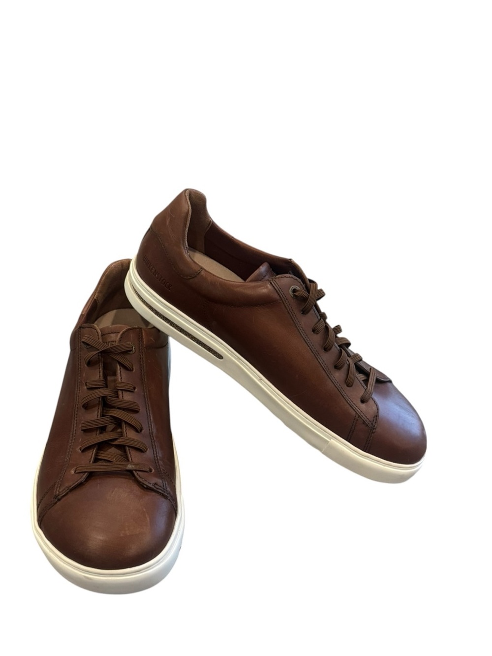 Birkenstock Bend Low Leather Sneakers in cognac 43 NEW